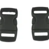 Klicklås, L: 29 mm, B: 15 mm, Hålstl. 3x11 mm, svart, 100 st./ 1 förp.