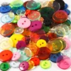 Knappar, Dia. 12+18+20 mm, mixade färger, 50 g, 100 st./ 1 förp.
