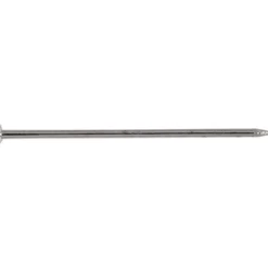 Knappnålar, L: 18 mm, tjocklek 0,6 mm, ca. 10000 st., silver, 500 g/ 1 förp.