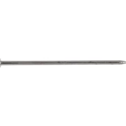 Knappnålar, L: 16 mm, tjocklek 0,65 mm, ca. 500 st., silver, 35 g/ 1 förp.