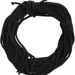 Knytsnöre, tjocklek 4 mm, svart, 40 m/ 1 rl.