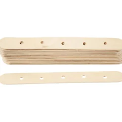 Konstruktionspinnar, L: 15 cm, B: 1,8 cm, Hålstl. 4 mm, 20 st./ 1 förp.