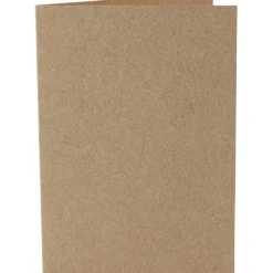 Kort, kortstl. 10,5x15 cm, 220 g, natur, 10 st./ 1 förp.