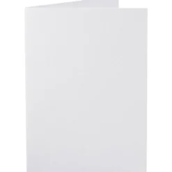 Kort, kortstl. 10,5x15 cm, 220, vit, 10 st./ 1 förp.