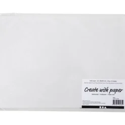 Kraftpapper, A4, ark 210x297 mm, 100 g, vit, 20 ark/ 1 förp.
