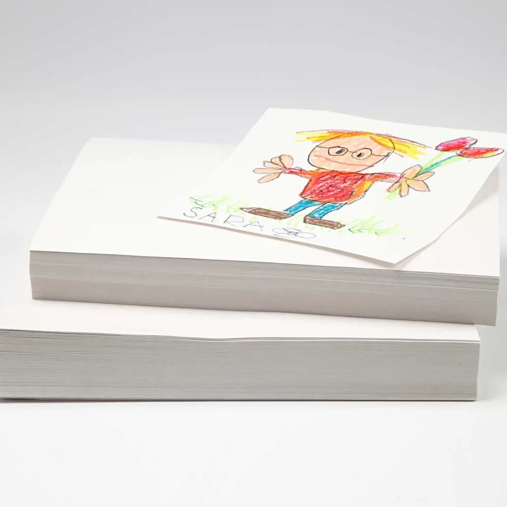 Kraftpapper, A4, ark 210x297 mm, 100 g, vit, 500 ark/ 1 förp.