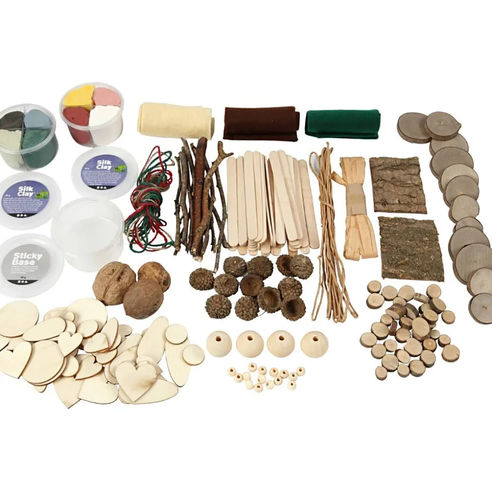 Kreativ Ask, Natur, 1 set