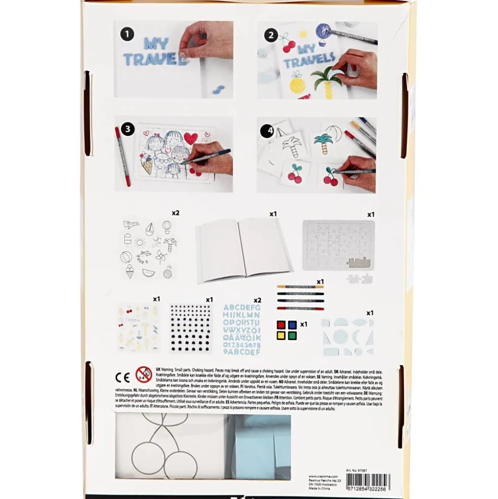 Kreativ med papper och kartong, 1 set