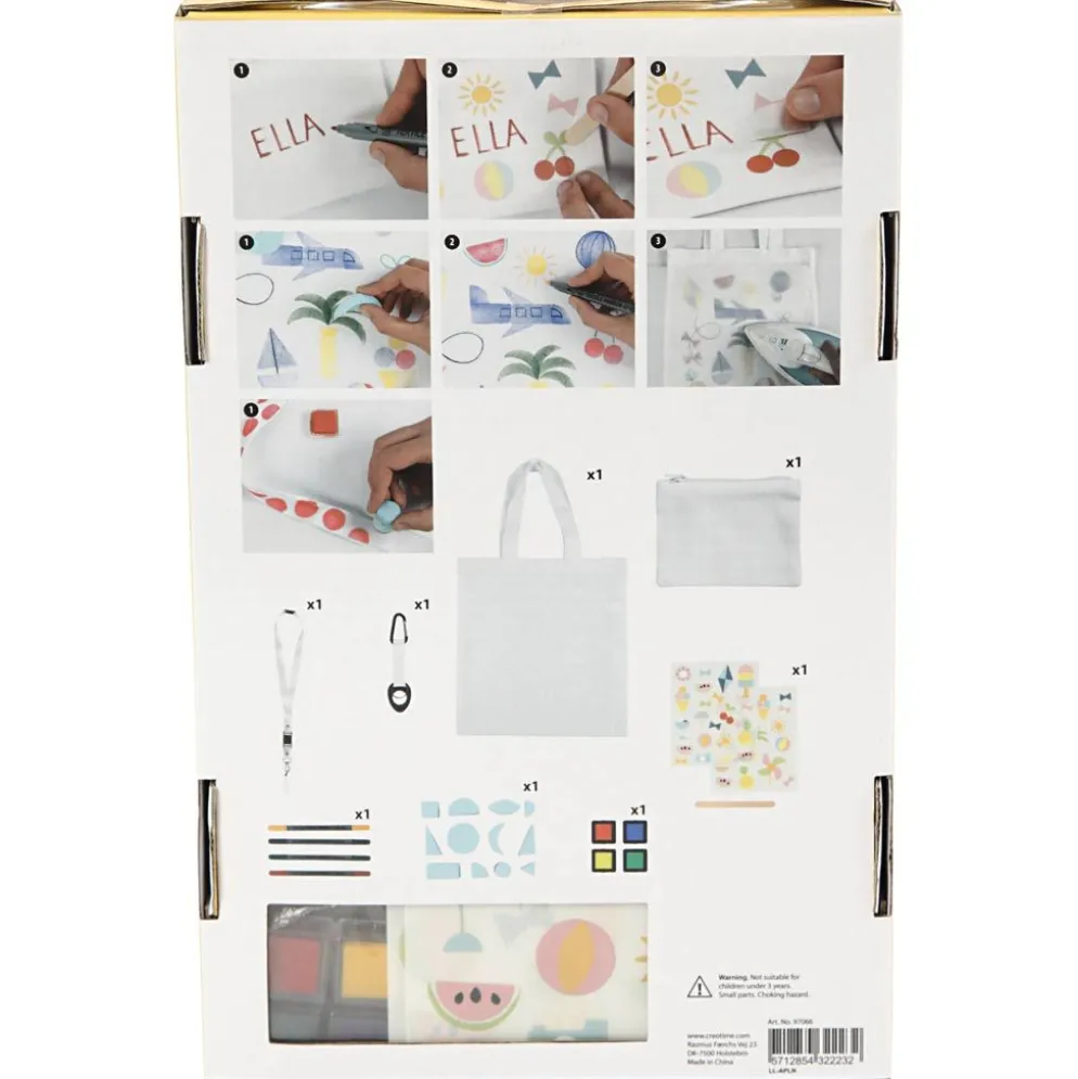 Kreativ med textilier, 1 förp.
