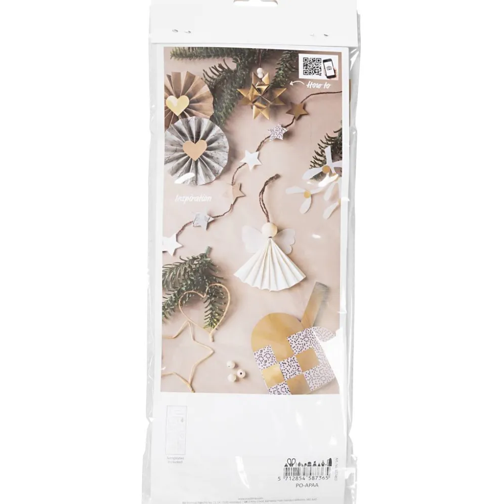 Kreativt set, pappersklippning, natur, 1 förp.