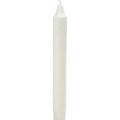 Kronljus, H: 20 cm, Dia. 23 mm, vit, 30 st./ 1 förp.