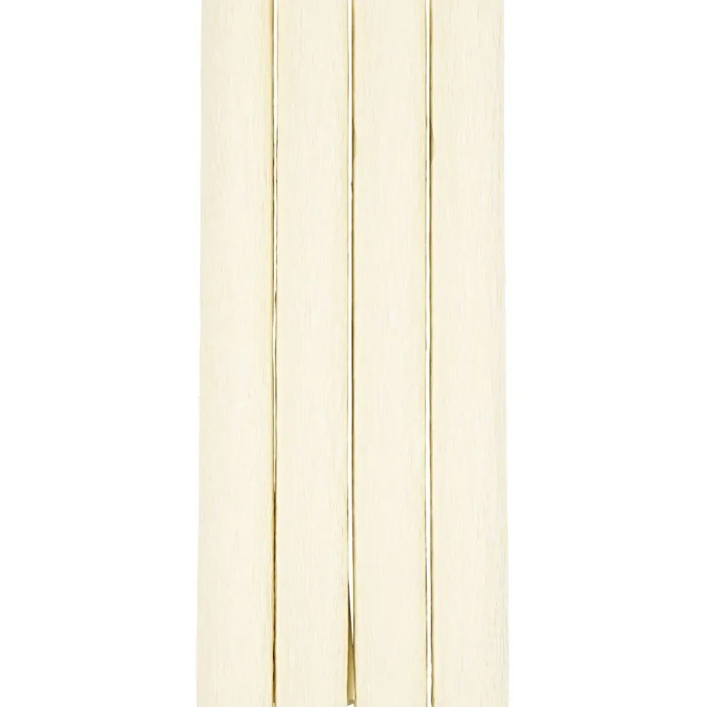 Kräppapper, ark 25x60 cm, Stretchbarhet: 180%, 105 g, off white, 4 ark/ 1 förp.