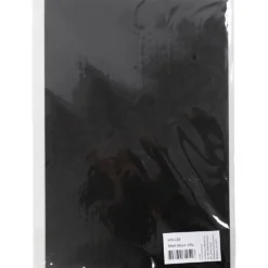 Krympplastark, A4, svart, 10 ark/ 1 förp.