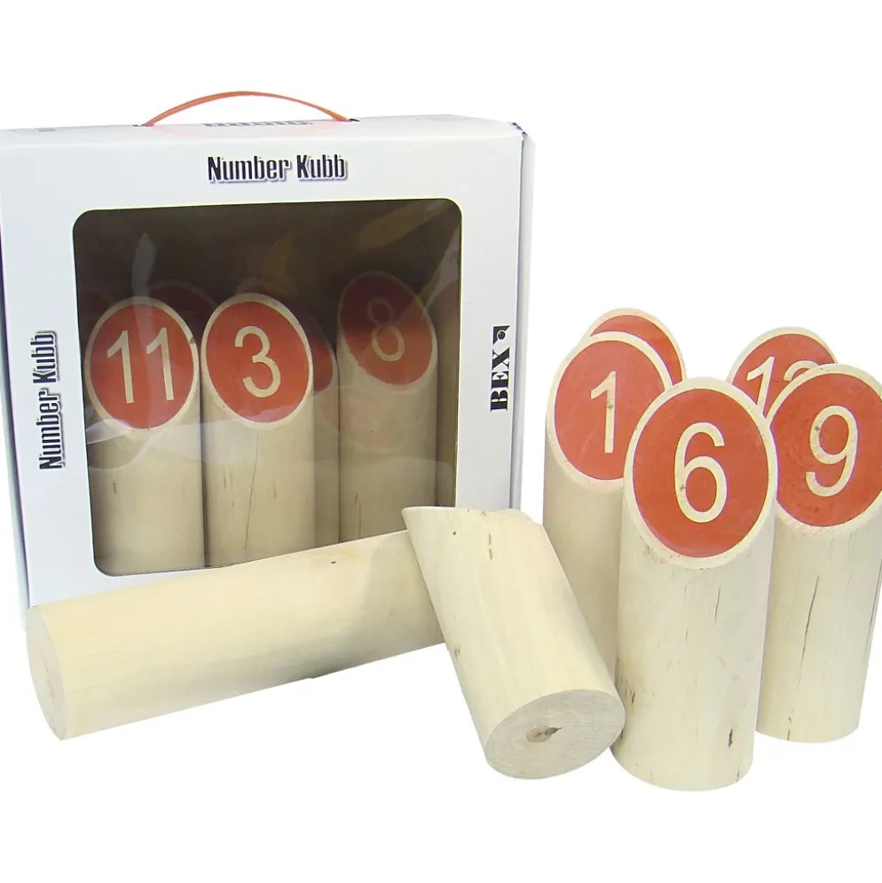 Kubb med siffror, 1 set