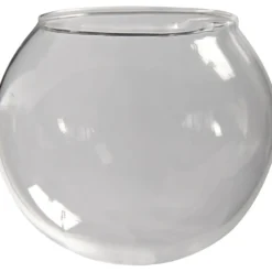 Kulformad glaskupa, Dia. 8 cm, Hålstl. 5 cm, transparent, 4 st./ 1 förp.