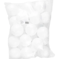 Kulor, Dia. 10 cm, vit, 25 st./ 1 förp.