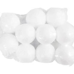 Kulor, Dia. 3 cm, vit, 10 st./ 1 förp.