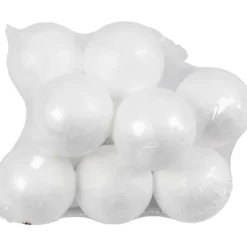 Kulor, Dia. 4 cm, vit, 10 st./ 1 förp.