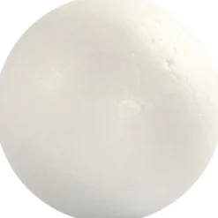 Kulor, Dia. 6 cm, vit, 5 st./ 1 förp.