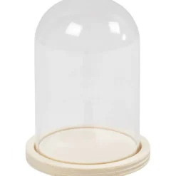 Kupa på träfot, H: 9,5 cm, Dia. 6 cm, Hålstl. 3 mm, 1 st.