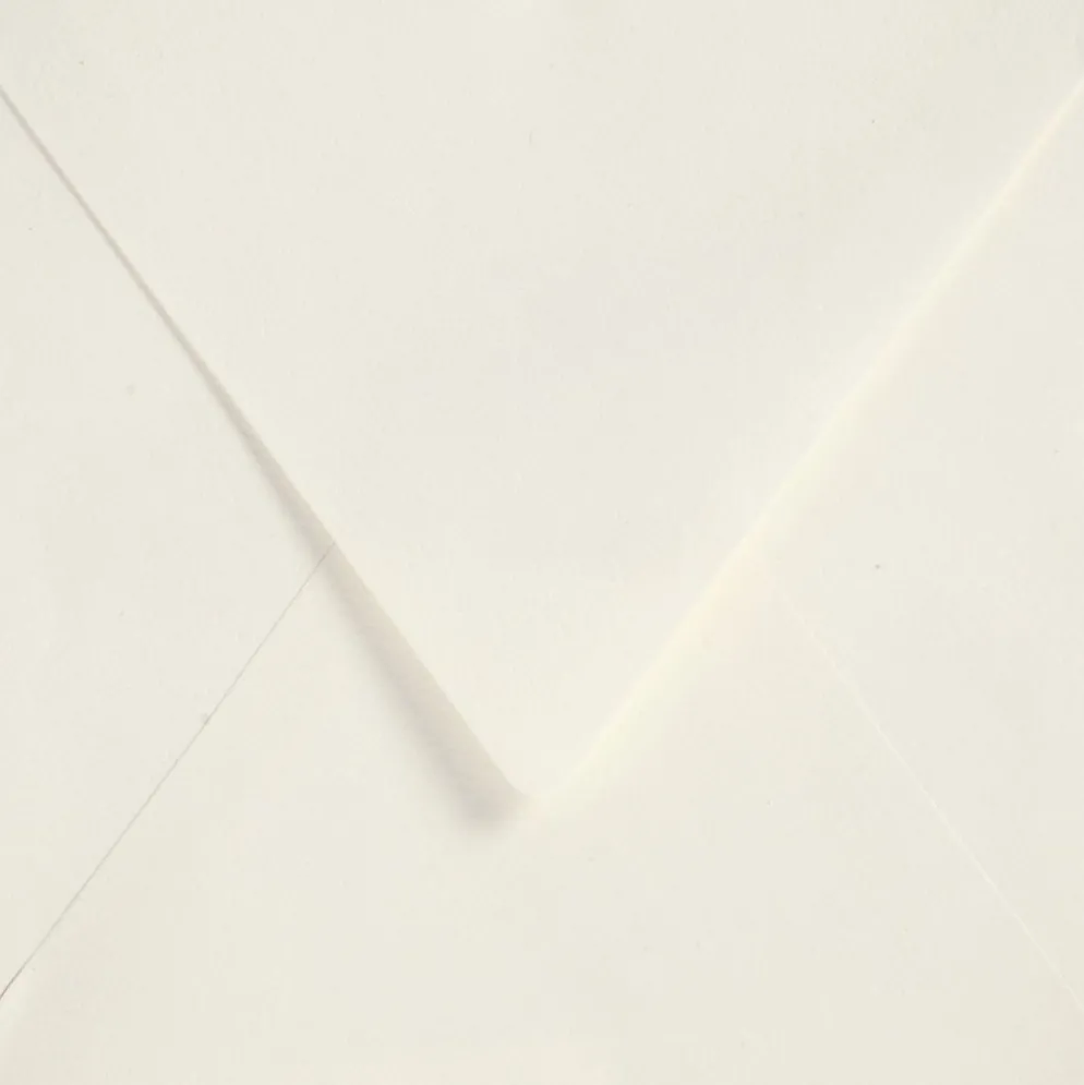 Kuvert, kuvertstl. 16x16 cm, 120 g, råvit, 50 st./ 1 förp.