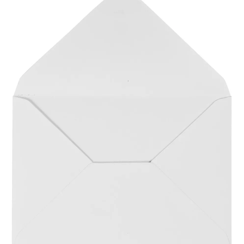 Kuvert, kuvertstl. 11,5x16 cm, 110, vit, 10 st./ 1 förp.