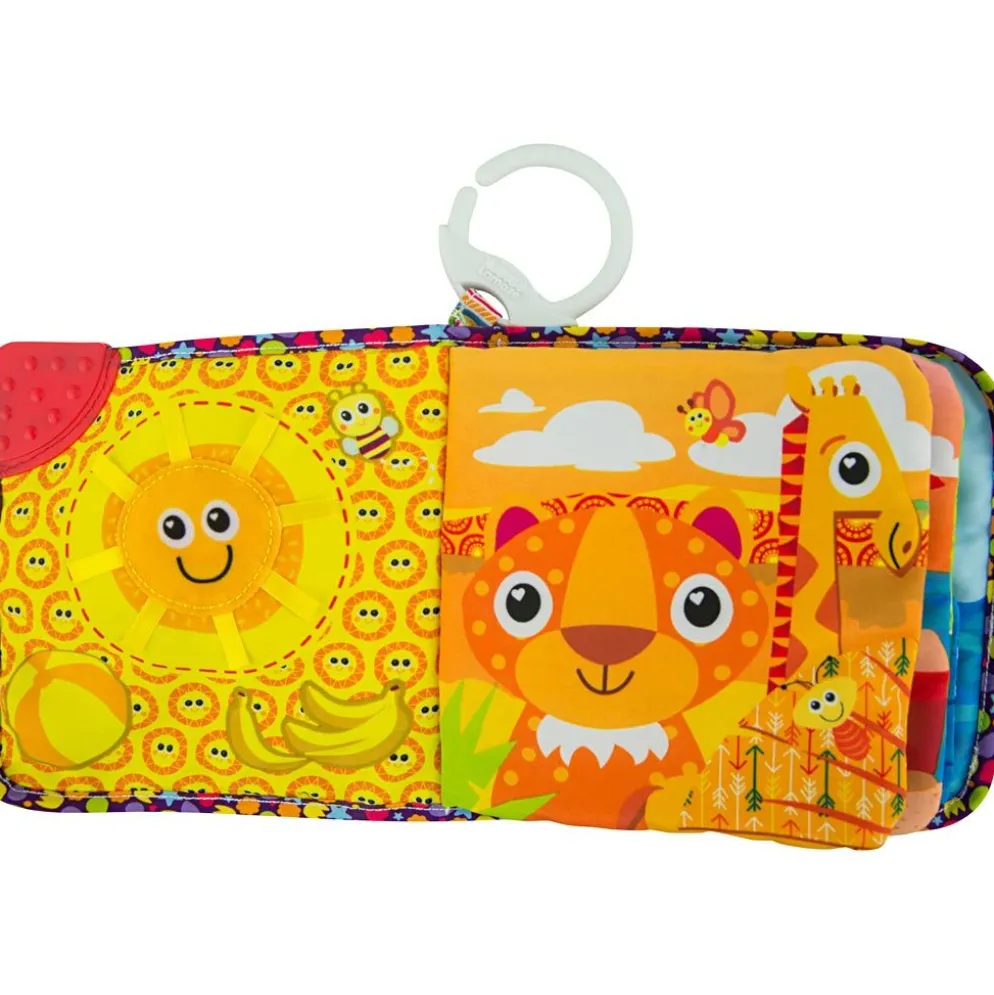 Lamaze Babybok med färger, H: 15 cm, L: 15 cm, B: 5 cm, 1 st.