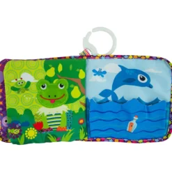 Lamaze Babybok med färger, H: 15 cm, L: 15 cm, B: 5 cm, 1 st.