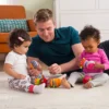 Lamaze Mixa och matcha-larv, H: 22 cm, L: 22 cm, B: 10 cm, 1 st.