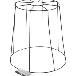 Lampskärm, H: 20 cm, Dia. 15,5-20 cm, svart, 1 st.