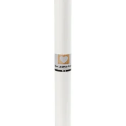 Läderpapper, B: 50 cm, enfärgad, 350 g, vit, 1 m/ 1 rl.