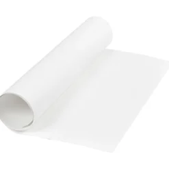 Läderpapper, B: 50 cm, enfärgad, 350 g, vit, 1 m/ 1 rl.