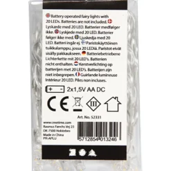 LED Ljusslinga, L: 3,15 M, transparent, 1 st.