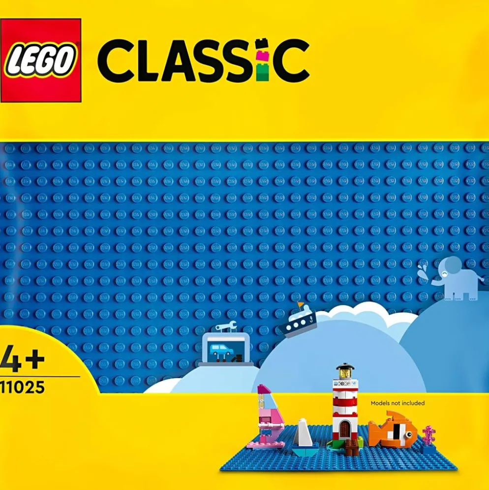 LEGO® byggplatta, stl. 25x25 cm, 1 st.