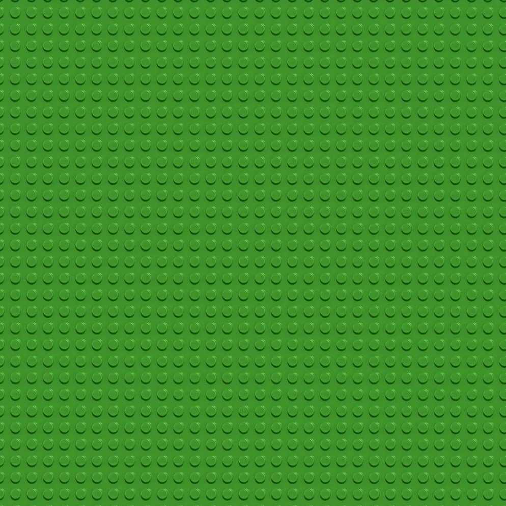 LEGO® Byggplattor Grön., stl. 25x25 cm, grön, 1 st.