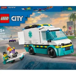 LEGO® City Ambulance, 184 delar/ 1 förp.