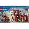 LEGO® City Brandstation med Brandbil, 873 delar/ 1 förp.