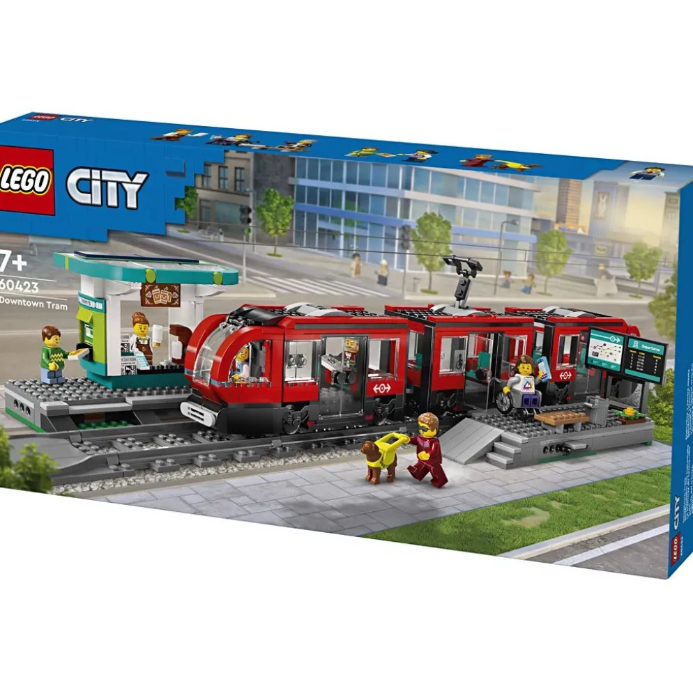 LEGO® City Light tågbana och station, 811 delar/ 1 förp.