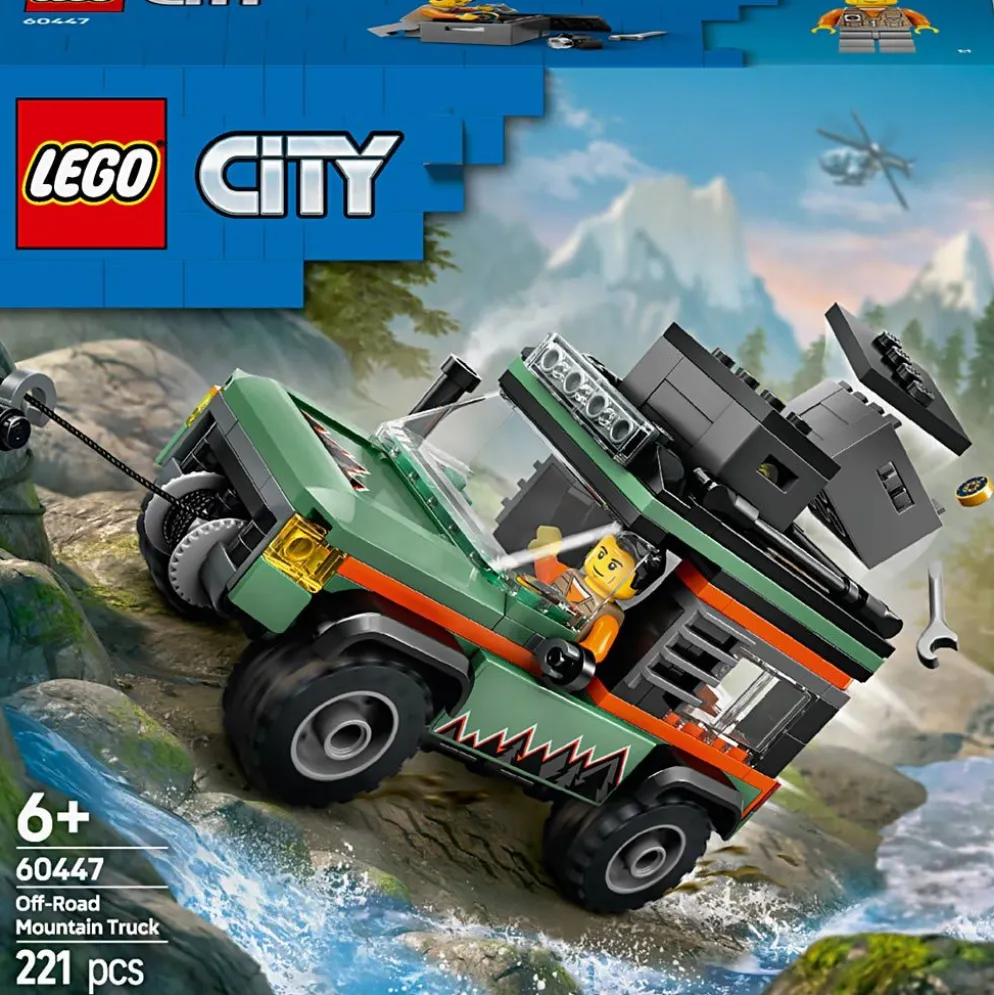 LEGO® City Off-Road 4 x 4 Mountain Truck, 221 delar/ 1 förp.