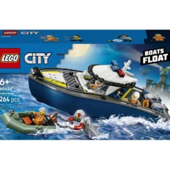 LEGO® City polisbåtjakt, 264 delar/ 1 förp.