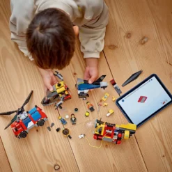 LEGO® City Remix brandbil, helikopter och ubåt, 874 delar/ 1 förp.