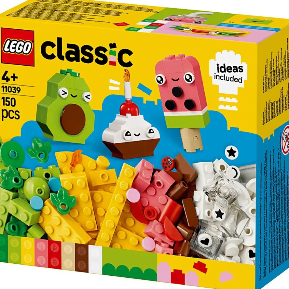 LEGO® Classic Creative Food Friends, 150 delar/ 1 förp.