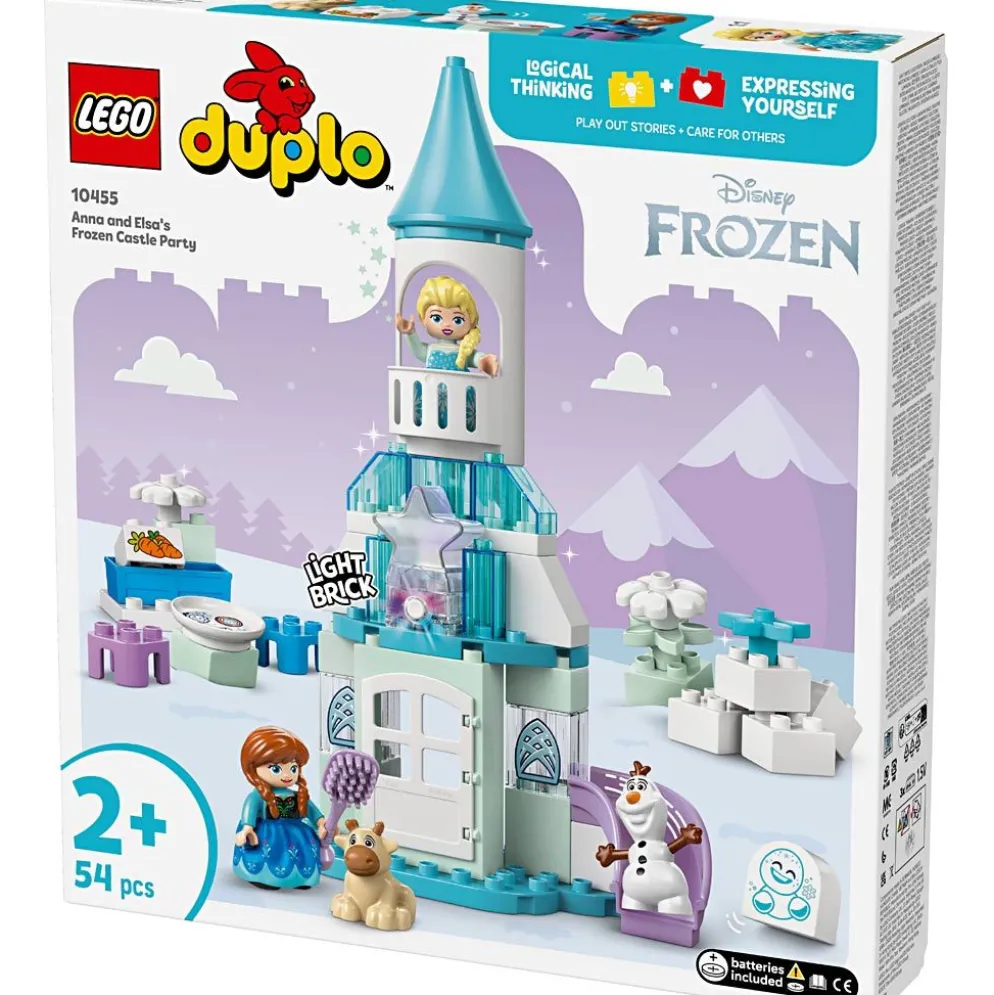 LEGO® DUPLO® Anna and Elsa's Frozen Castle Party, 54 delar/ 1 förp.
