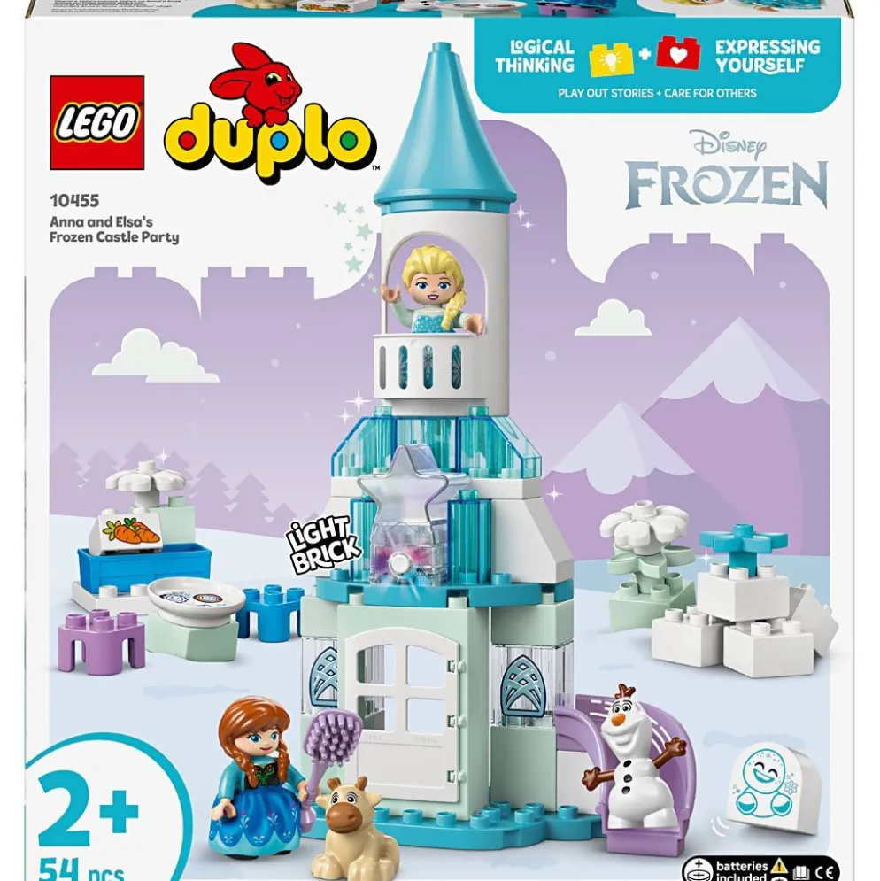 LEGO® DUPLO® Anna and Elsa's Frozen Castle Party, 54 delar/ 1 förp.