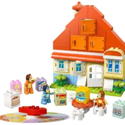 LEGO® DUPLO® Blueys familjehus med minnesspel, 83 delar/ 1 förp.