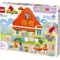 LEGO® DUPLO® Blueys familjehus med minnesspel, 83 delar/ 1 förp.