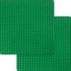 LEGO® DUPLO® Byggplatta, stl. 38x38 cm, grön, 2 st./ 1 förp.