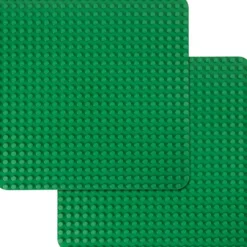LEGO® DUPLO® Byggplatta, stl. 38x38 cm, grön, 2 st./ 1 förp.