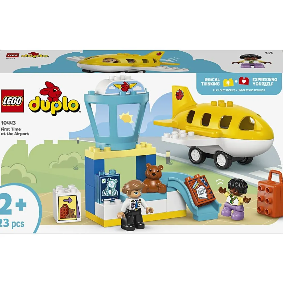 LEGO® DUPLO® Första besöket på flygplatsen, 23 delar/ 1 förp.