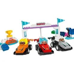 LEGO® DUPLO® F1® Team racerbilar, 70 delar/ 1 förp.